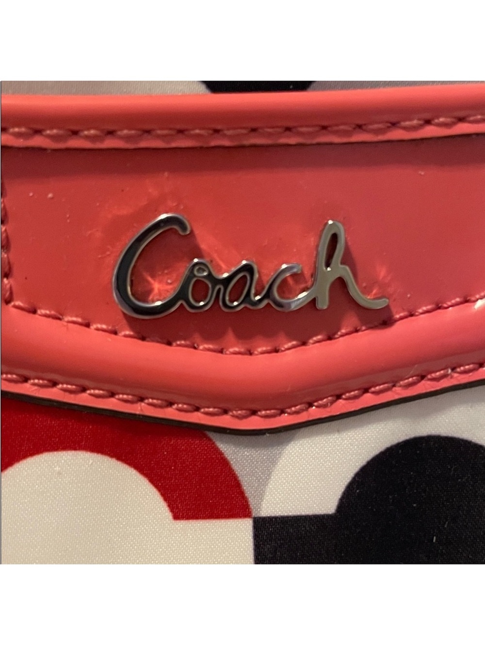 Coach Multicolor Scarf Patterned Clutch - Picture 4 of 8